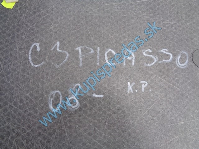 zadný koberec do kufra na citroen c3 picasso, 96750861ZD